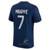 Officiële Voetbalshirt Paris Saint-Germain Mbappé 7 Thuis 2022-23 - Heren